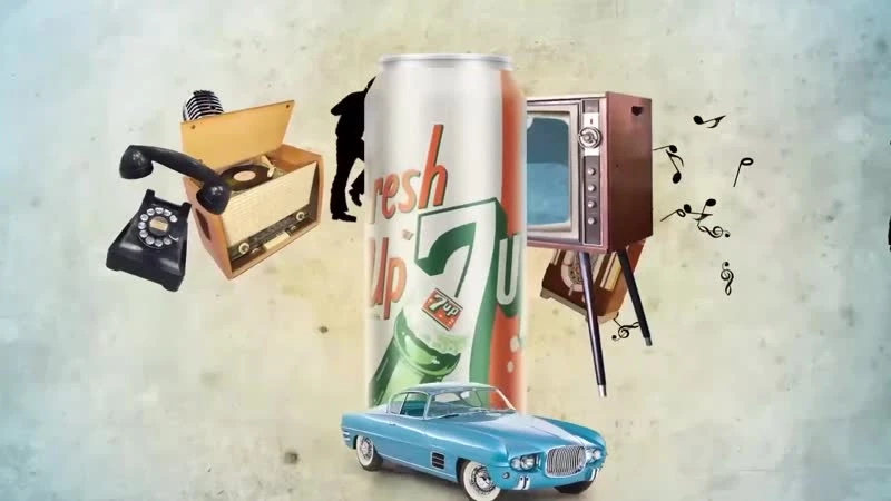 Radio, television & classic design — TV advertisement frame