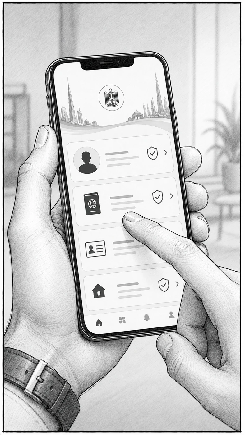 Review the official records — storyboard concept